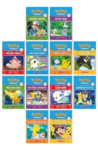 Pokemon phonics boxed - pokemon, set