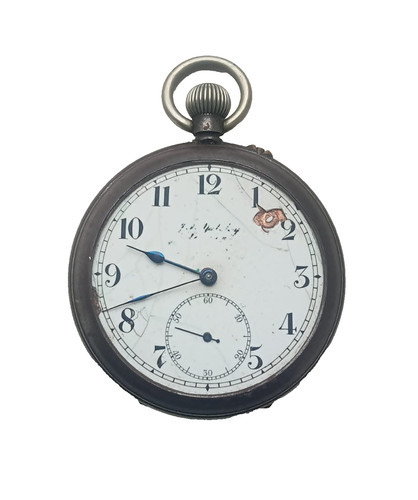 Antique swiss gents - antique, gunmetal