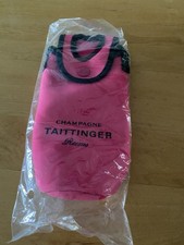 Taittinger Champagne Reims Bottle Carrier Holder In Bright Fuschia Pink