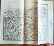 1829 Antique Map of the Isle of Thanet - Paterson's Roads (mk2)