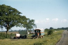 35mm Slide 1950s Red Border