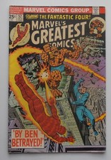 MARVEL'S GREATEST COMICS #52 OCTOBER 1974 FANTASTIC FOUR