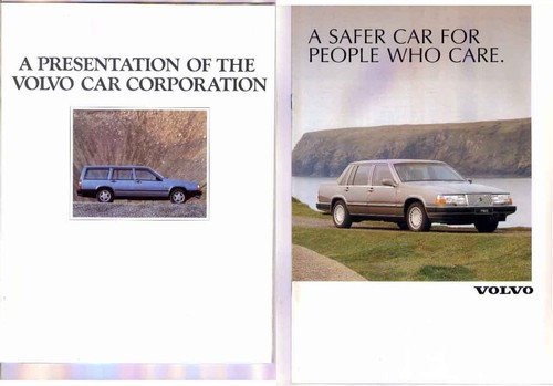 Two 1986 volvo corporate - 90,