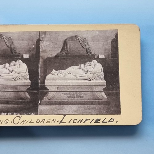Lichfield stereoview c1900 - stereoview,