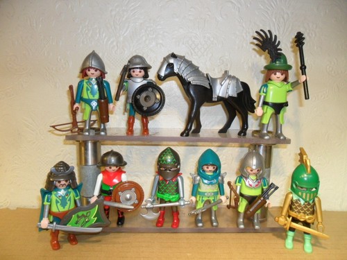 Playmobil knights with weapons - knights,