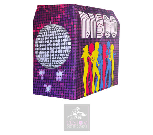 Disco lycra booth - disco, cover