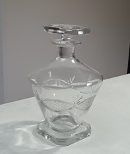 1930s ART DECO GLASS DECANTER