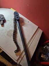 Record 232 Chain Wrench Vintage Heavy Duty Tools