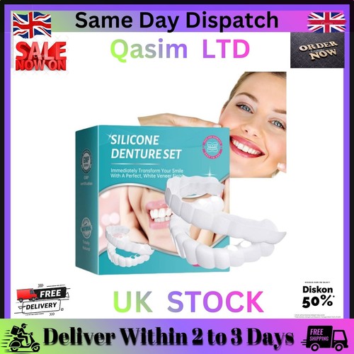 False teeth soft denture - false,