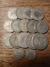 Pre 47 Silver Coins 180 grams  .500 Job lot  2/6 2/- 1/- British Silver