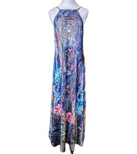 Celestial Print Maxi Dress Sz