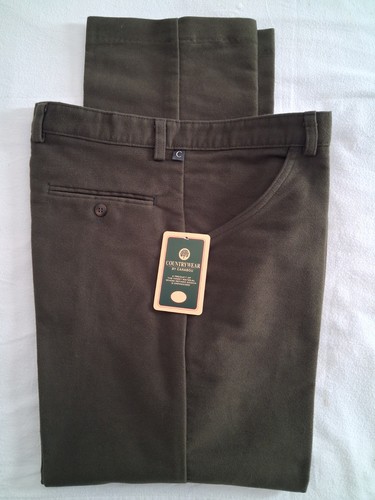 Mens moleskin trousers 34s - moleskin,