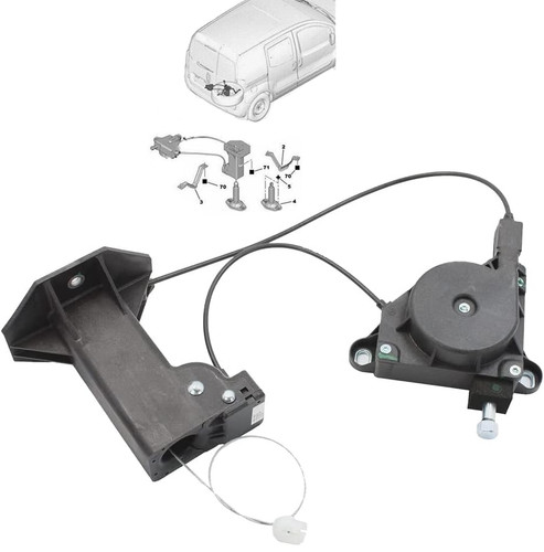 Spare wheel carrier release - spare,