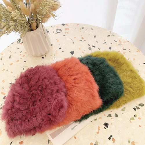 Lady real rabbit fur - lady, warm