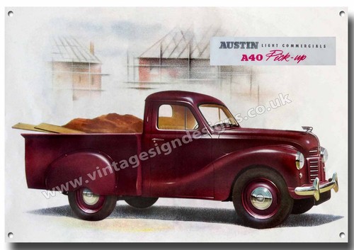 Austin a40 pickup metal - a40,