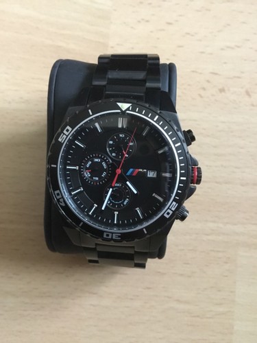 Bmw black chronagraph - black, watch