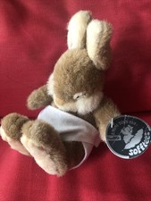Gemini Toys Sofftees Non Non Sleeping Rabbit Bunny Baby 6" Nappy Tag Soft Plush
