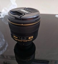 Nikon AF-S 85mm F1.4 G N Nikkor Prime Lens for DSLR Front Rear Caps