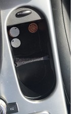 Black double cup - cup, holder