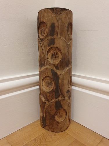 Large hand carved wooden - hand,