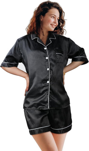 Women silk pyjama set - women's,