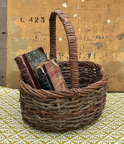 Antique vintage folk art woven - antique,