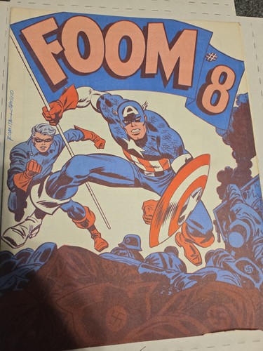 Foom marvel fanzine white - foom,