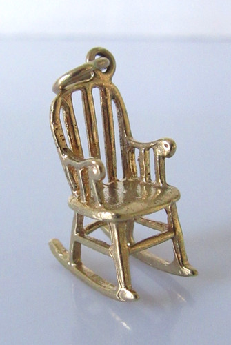 9ct gold charm vintage - gold,