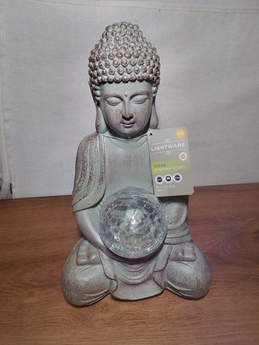 32cm solar power buddha light - 32cm,