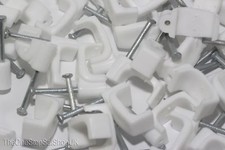 50 x White 6mm FT&E Flat Cable