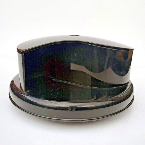 Black universal plastic rotary - black,