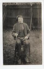 JOHN GREGS, LOCAL "WORTHY", STRATHAVEN: Lanarkshire postcard (C70468)