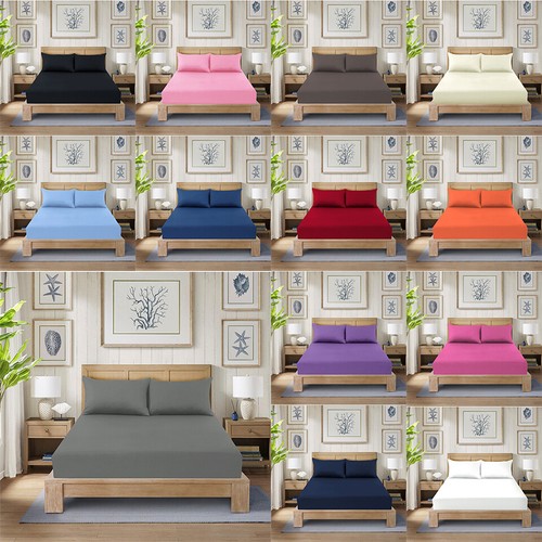 100 poly cotton - bed, sheets