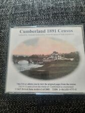Cumberland 1891 Census On CD British Data, 4 Disc Set