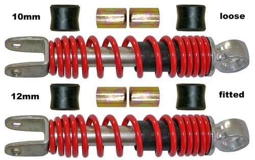 Rear shock absorbers fit - absorbers, to