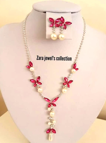 Necklace and earring set - earring,