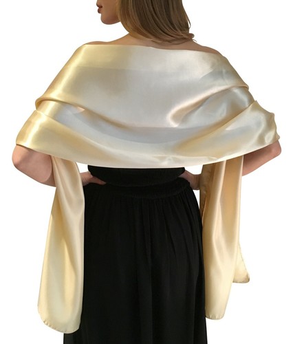 Central chic satin pashmina - satin,