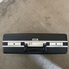 Vintage Antler Briefcase Attaché Case Black Hard Shell 44cm x 33cm x 14cm