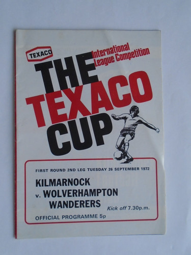 Kilmarnock wolves 1972 73 - v,
