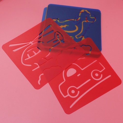 Pcs kids drawing stencils - pcs,