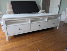 IKEA Hemnes TV Cabinet White with Drawers
