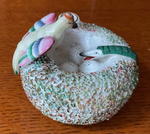 Victorian staffordshire birds - staffordshire,