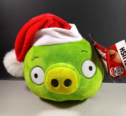 Angry birds green pig - pig, plush