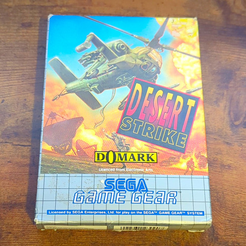 Domark desert strike sega - desert,