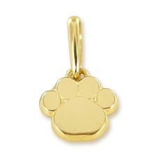 Dog Paw Pendant Gold 585/000