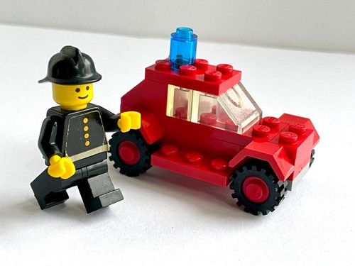 Vintage lego town fire - , chief