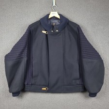 Vintage ERMENEGILDO ZEGNA Jacket Mens L Large 52 Blue Navy YACHTING Wool Sailing