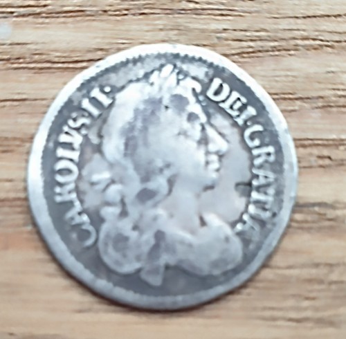 Charles 2nd silver groat - charles,