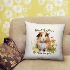 Love Guinea Pigs Cushion Home