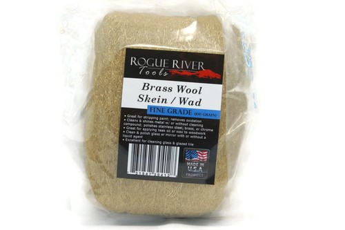 Brass wool - oz, skein/pad)